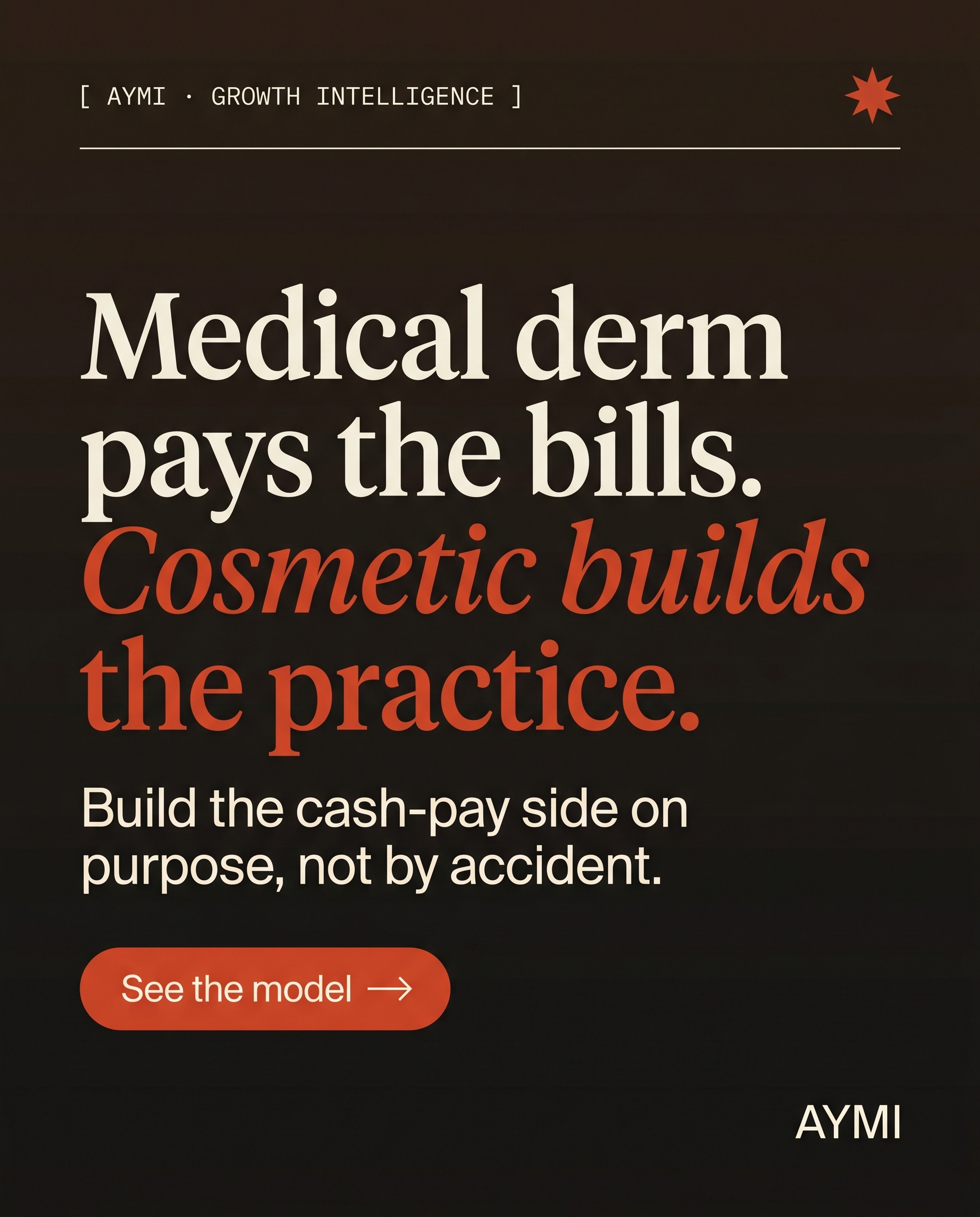 Derm C3 — two revenue lines
